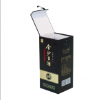武汉SJG-81有铆钉孔1.8双灰裱纸上揭盖酒盒130*120*285mm