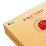 山东TDH-11玫瑰花茶通用50g*3瓶装定制中缝天地盒